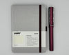 AL-star Rollerball Pen & A6 Notebook Gift Set (Black Purple)