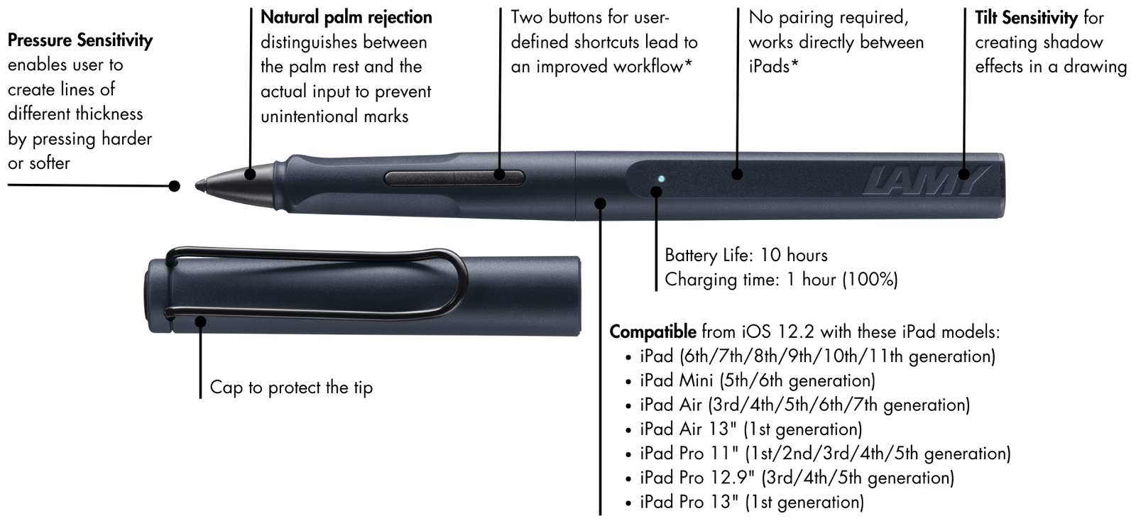 LAMY Safari Note+ Stylus for iPad | LAMY South Africa